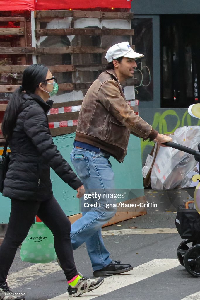 Celebrity Sightings In New York - October 30, 2023
