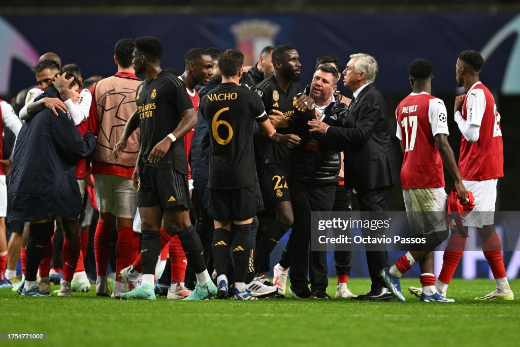 SC Braga v Real Madrid CF: Group C - UEFA Champions League 2023/24