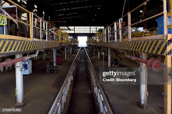 Pit Tech Rio Tinto The work pit in the rail yard at Rio Tinto Group's 7 Mile Rail... News ...