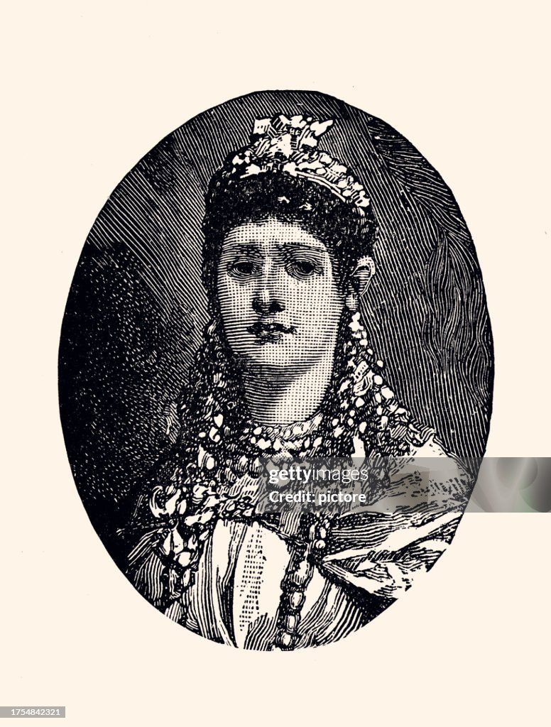 ZENOBIA, QUEEN OF PALMYRA (XXXL with many details)