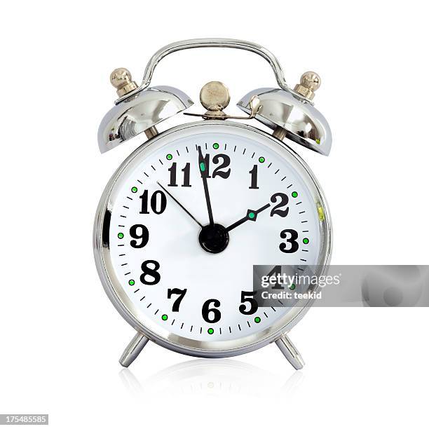 alarm clock - alarm clock white background stock pictures, royalty-free photos & images