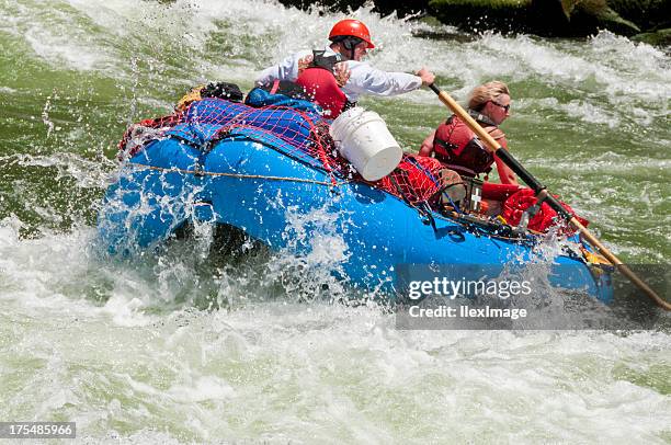 rafting-tauchgänge in house rock rapid - grand canyon stock-fotos und bilder