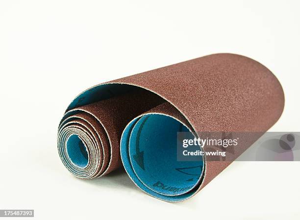 sand paper roll - sandpapper bildbanksfoton och bilder