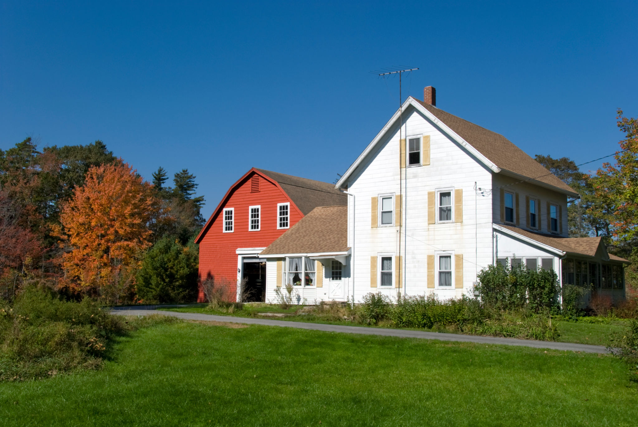 old farmhouse