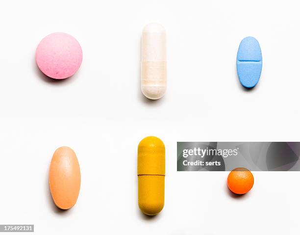 medicine - capsule stockfoto's en -beelden