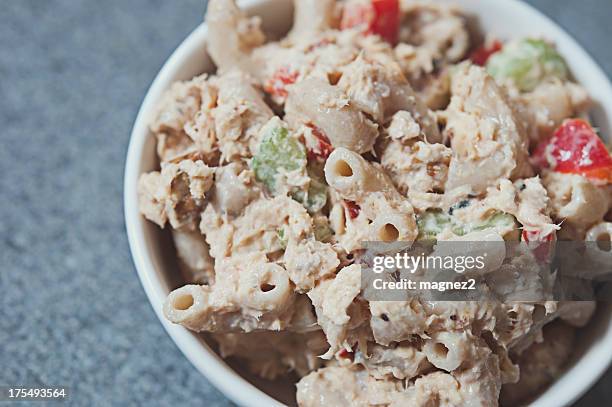 tuna salad - tuna salad stock pictures, royalty-free photos & images