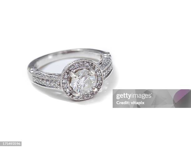 diamantenring - diamantring stock-fotos und bilder