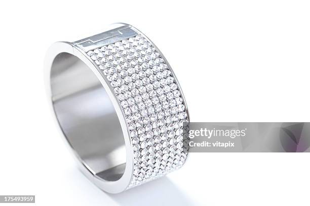 diamond bracelet - bracelet stock pictures, royalty-free photos & images