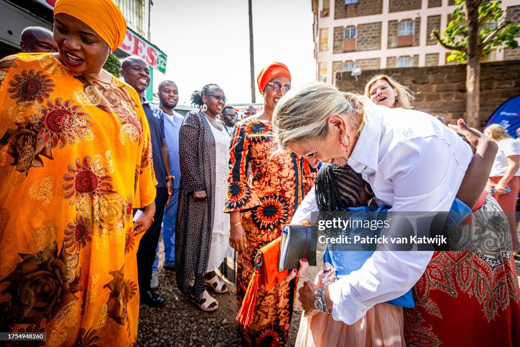 Queen Maxima Of The Netherlands Visits Kenya - Day Two