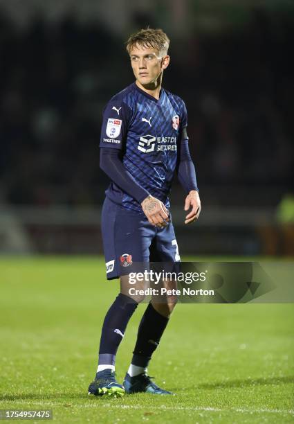 Ethan Galbraith of Leyton Orient in action during the Sky Bet League One match between Northampton Town and Leyton Orient at Sixfields on October 24,...