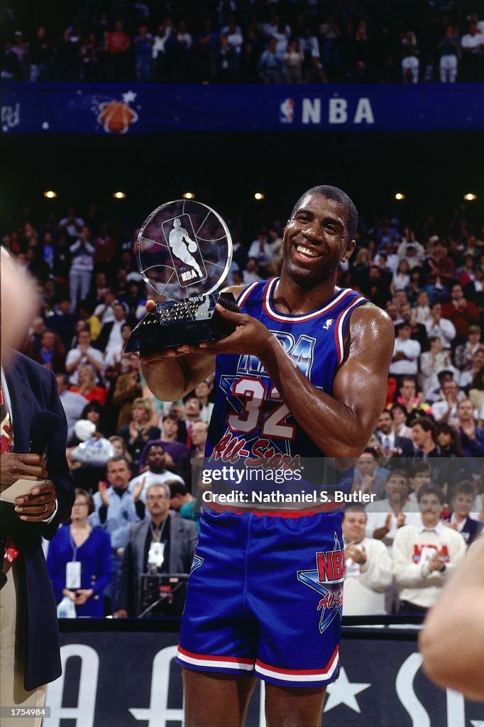 Magic Johnson All-Star MVP Trophy