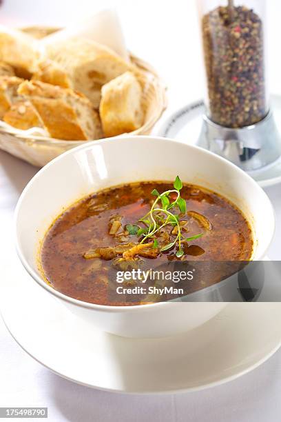 tripe soup - tripe stock pictures, royalty-free photos & images