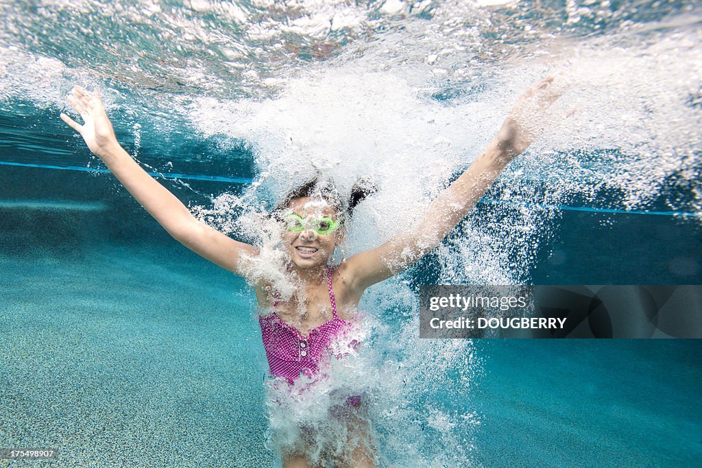 Underwater swimming