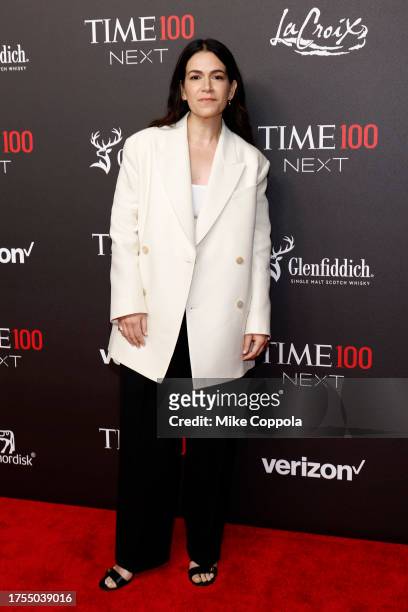Abbi Jacobson attends the 2023 TIME100 Next event at Second Floor on October 24, 2023 in New York City.