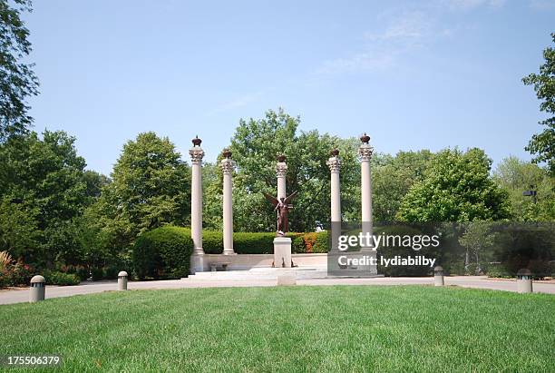 beneficence statue - indiana stock pictures, royalty-free photos & images