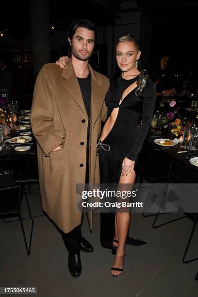 Chase Stokes and Kelsea Ballerini attend the 2023 TIME100 Next event at Second Floor on October 24, 2023 in New York City.