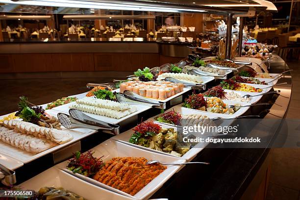 luxo buffet - buffet imagens e fotografias de stock