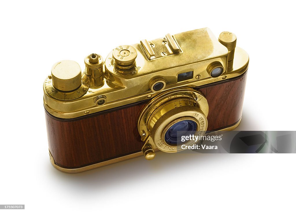 Vintage Camera Isolated
