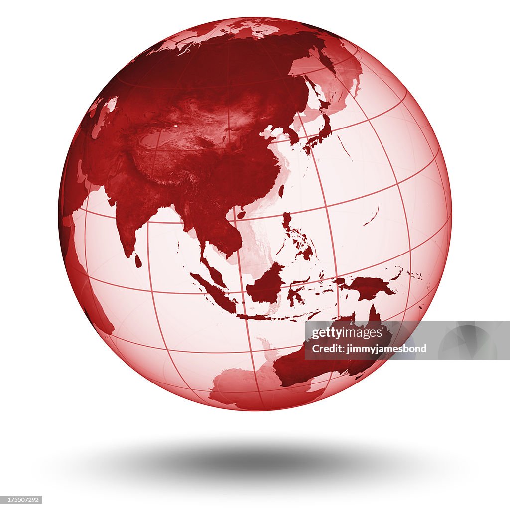 Red Globe - Asian Eastern Hemisphere