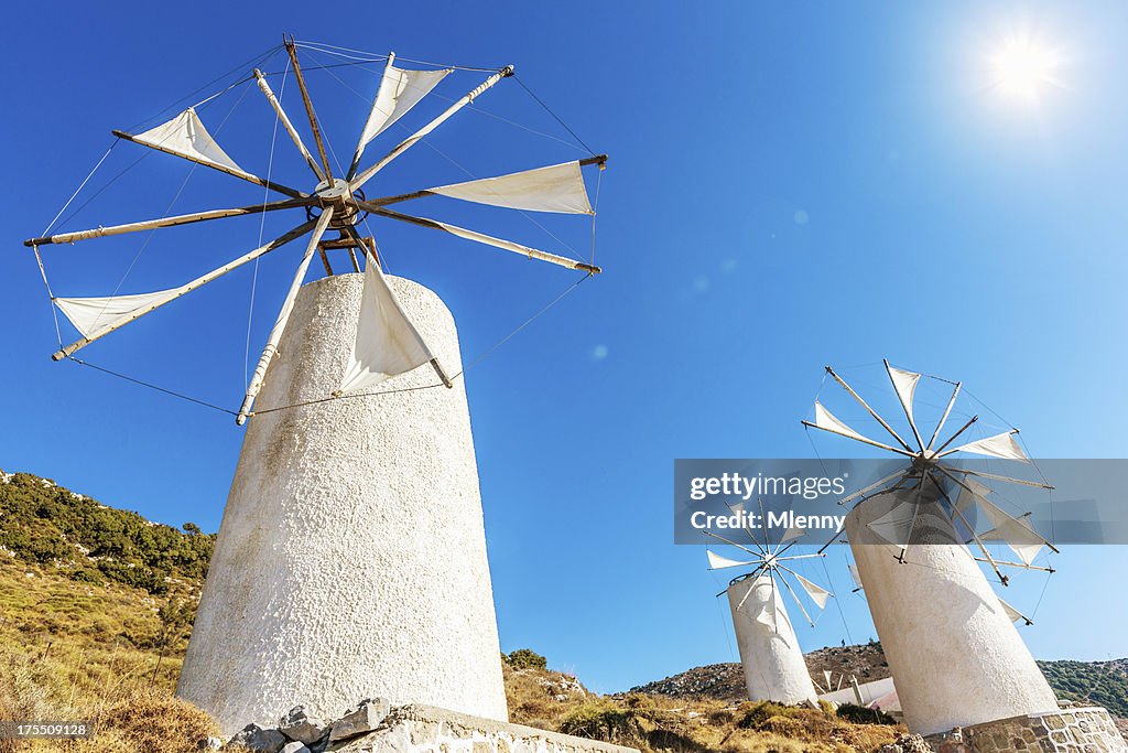 Crete Windmills Greece