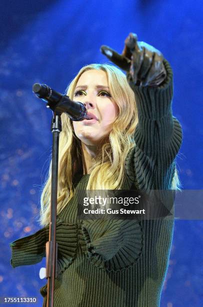 Ellie Goulding performs on stage at The Roundhouse on October 24, 2023 in London, England.