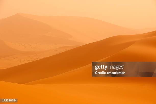 sahara desert, morocco - sandstorm stock pictures, royalty-free photos & images
