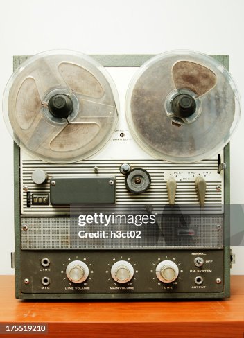 21 Reel To Reel Tape Recording Machine Stock Photos, High-Res