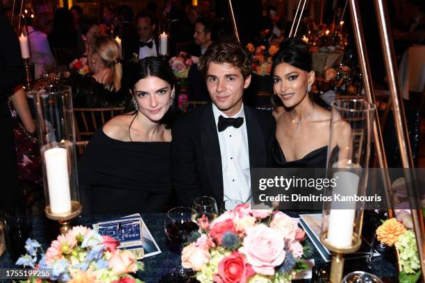 Isabella Massenet, Prince Achileas-Andreas and Pritika Swarup attend the American Ballet Theatre Fall Gala at David H. Koch Theater at Lincoln Center...