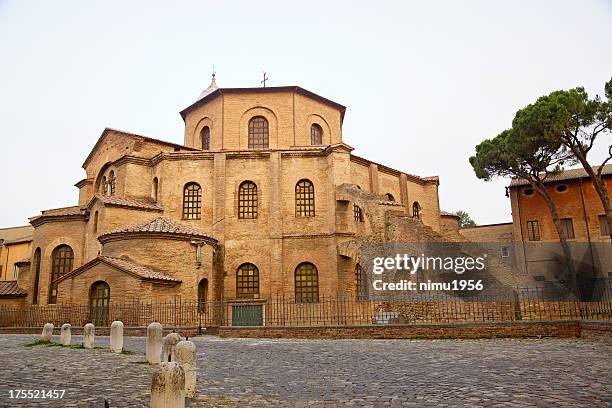 basílica de san vitale, ravenna, italia. - rávena fotografías e imágenes de stock