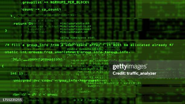 Green Code Background Error 205 Zero Errors Stock Photos, High-Res Pictures, and Images - Getty Images