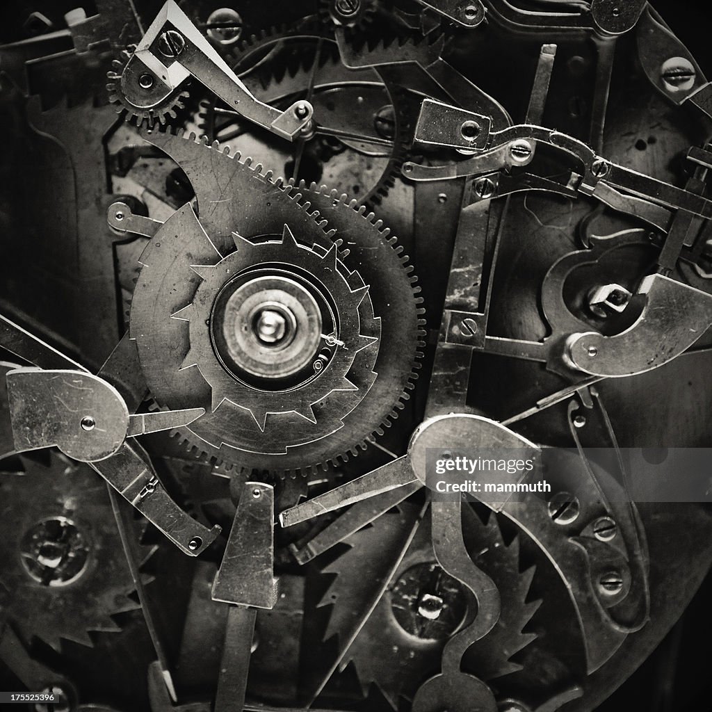 Antique Clock Mechanism