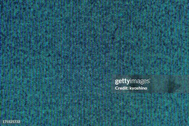 close-up of television static - cathode ray tube stock pictures, royalty-free photos & images