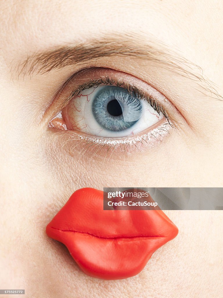 Comic face