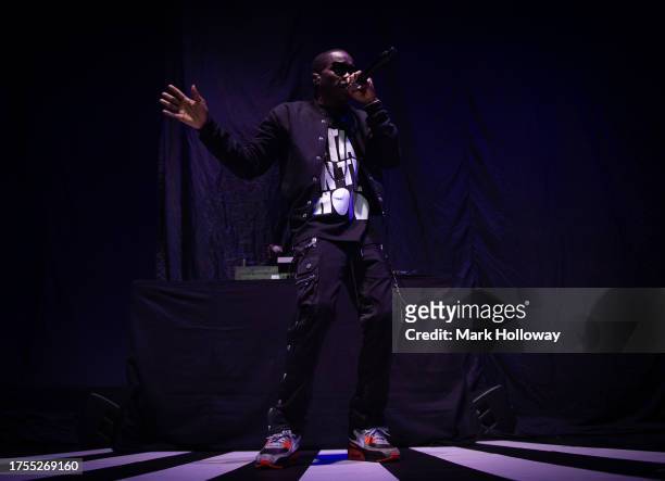 Tinchy Stryder performs at BIC Bournemouth on October 24, 2023 in Bournemouth, England.