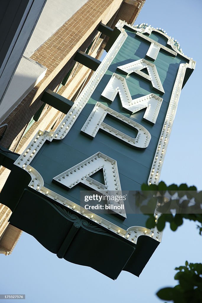 Large exterior Tampa sign