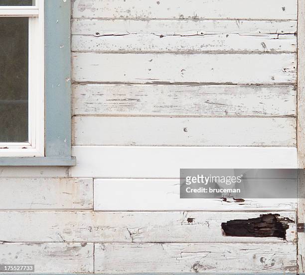 rotten wood - rest home stock-fotos und bilder