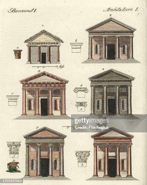 Building Ordes 109 The Five Orders Of Architecture Stock Photos, High-Res Pictures ...