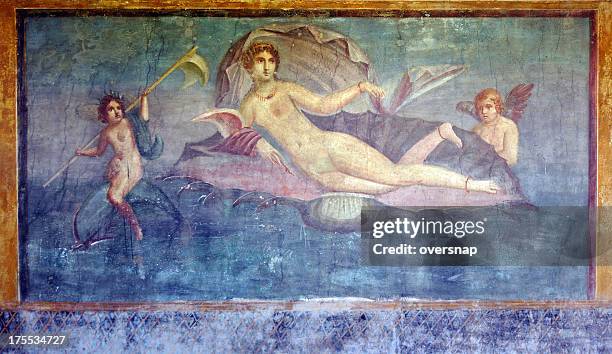 pompeii venus marina - venus roman goddess stock pictures, royalty-free photos & images