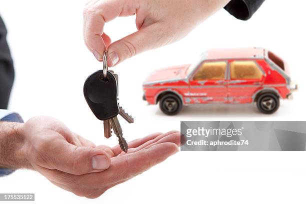 buying a new car - old car stock pictures, royalty-free photos & images