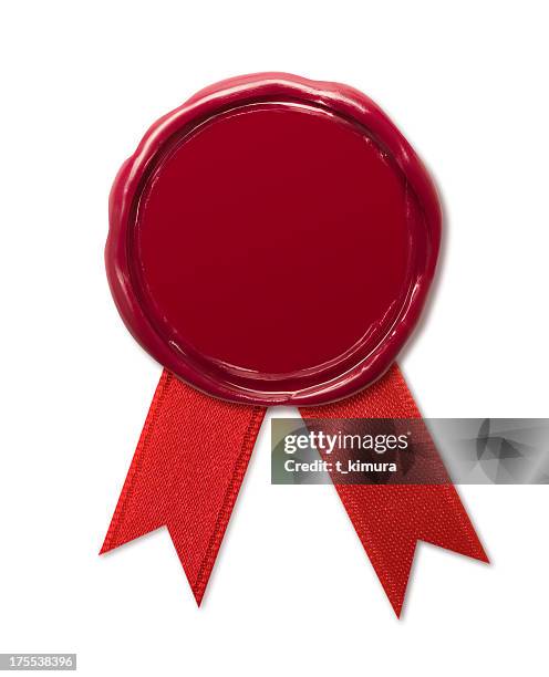 wax seal - seal stock pictures, royalty-free photos & images