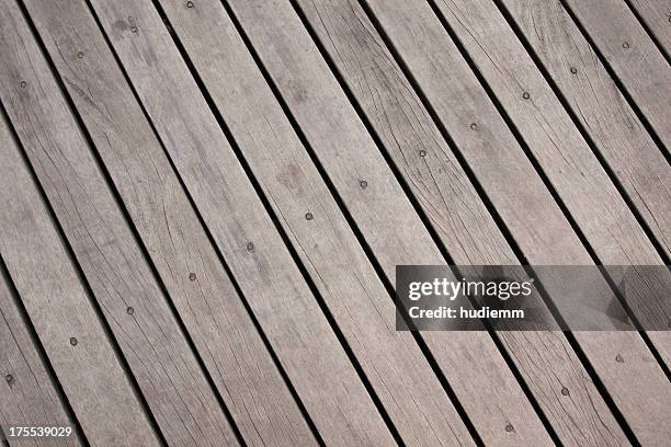 holzboden - timber deck stock-fotos und bilder