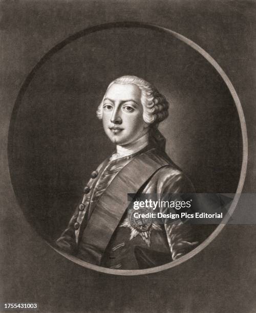 King George III of England as the Prince of Wales. George III 1738 King of the United Kingdom of Great Britain and Ireland. After an 18th century...