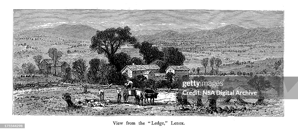 Lenox, Massachusetts | Historic American Illustrations