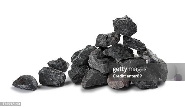 piedra caliza chippings - escombros fotografías e imágenes de stock