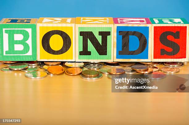 bonds - five cent coin stock pictures, royalty-free photos & images