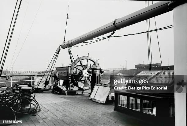 Built as German three-masted steel barque " Penang" ,sunk by u-Boat U 140 in 1940. Built in 1905 - Rickmers Reismühlen Rhederi & Schiffsbau AG,...