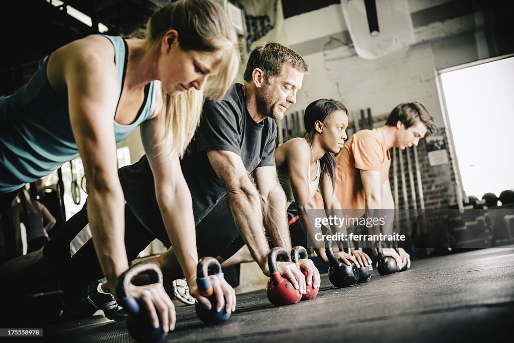 CrossFit Training Push-Ups