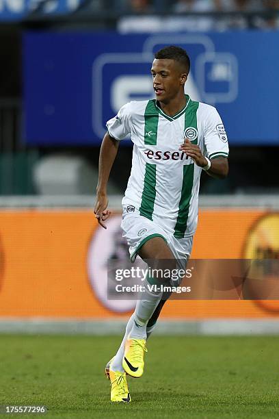 Richairo Zivkovic of FC Groningen during the Dutch Eredivisie match between NEC Nijmegen and FC Groningen on August 3, 2013 at the Goffert stadium in...