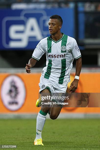 Richairo Zivkovic of FC Groningen during the Dutch Eredivisie match between NEC Nijmegen and FC Groningen on August 3, 2013 at the Goffert stadium in...