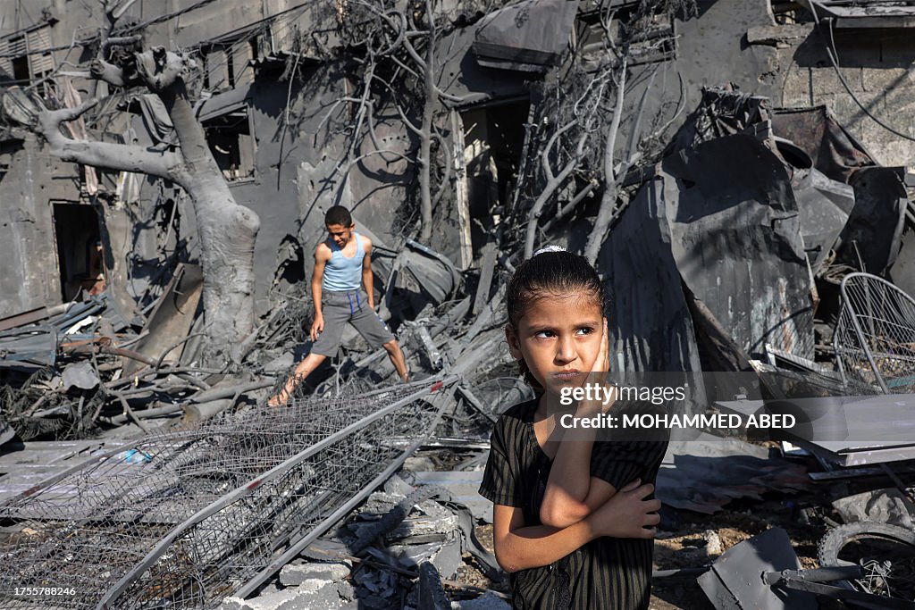 TOPSHOT-PALESTINIAN-ISRAEL-CONFLICT